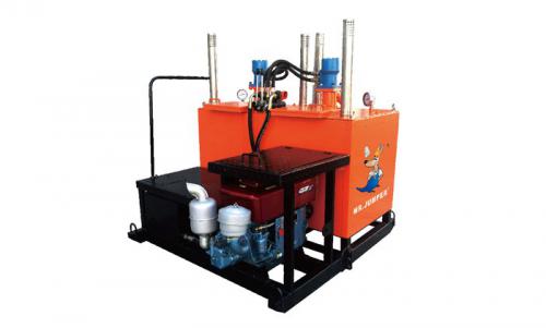 HYDRAULIC PRESSURE MELTING MACHINE