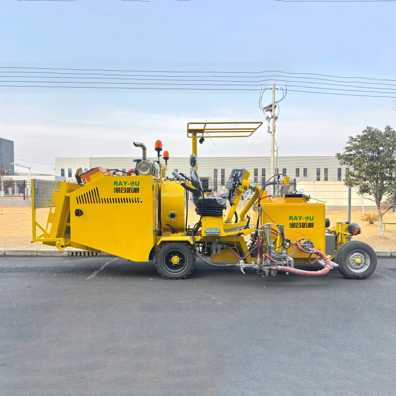 MYL-300TP driving type thermoplastic spray road marking machine