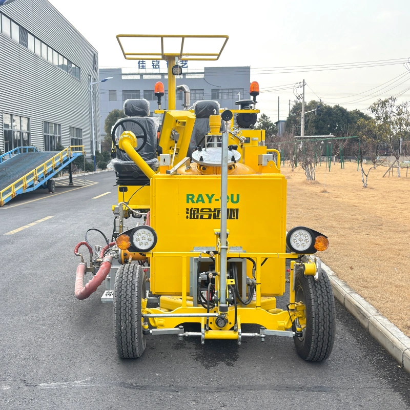MYL-300TP driving type thermoplastic spray road marking machine