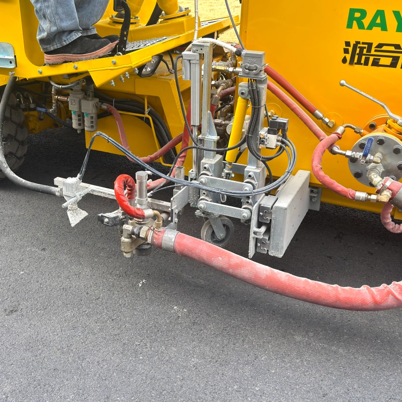 MYL-300TP driving type thermoplastic spray road marking machine