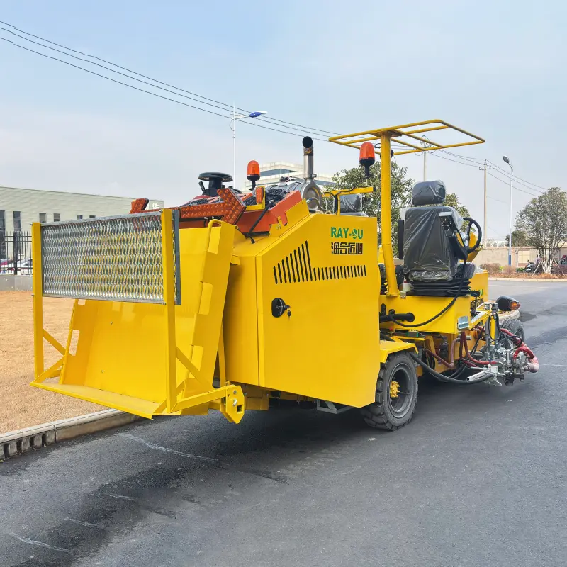 MYL-500TP driving type thermoplastic spray road marking machine